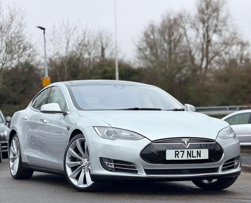 Used Tesla Model S 2015 Grey Hatchback