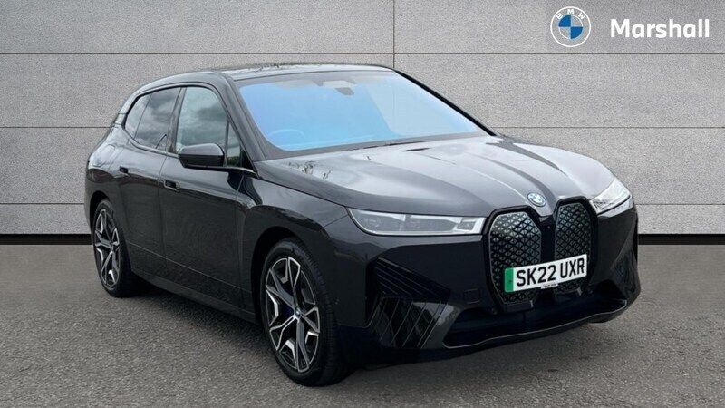 Sophisto grey Used 2022 BMW iX M Sport SUV | £36,659 (Fair price) - Image 1/4