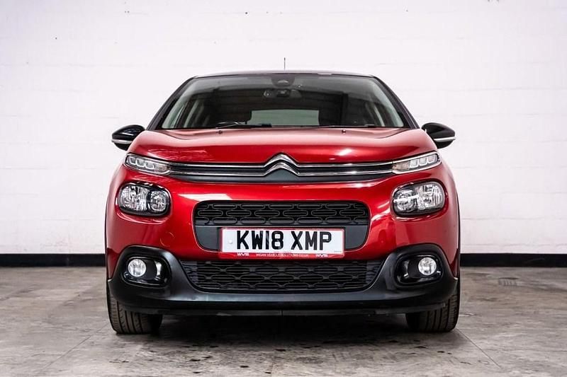 Used Citroën C3 Flair 100 HP (73 kW) 2018 Red Hatchback
