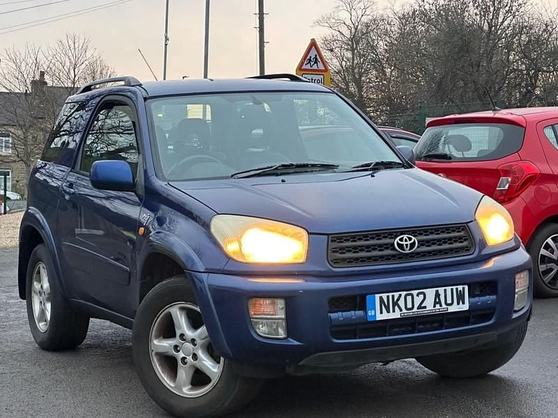 Blue Used 2002 Toyota RAV4 Estate | £995 (Super price) - Image 1/4