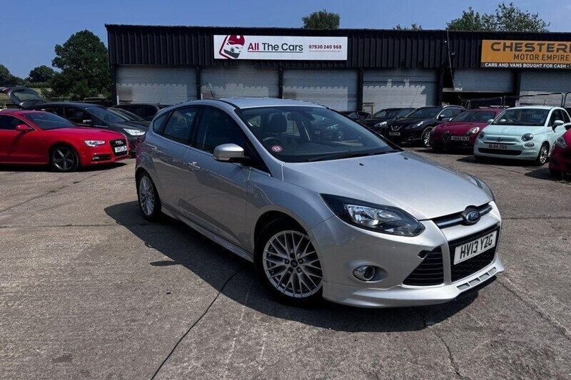 Silver Used 2013 Ford Focus Zetec Hatchback | £2,495 (Good price) - Image 1/1
