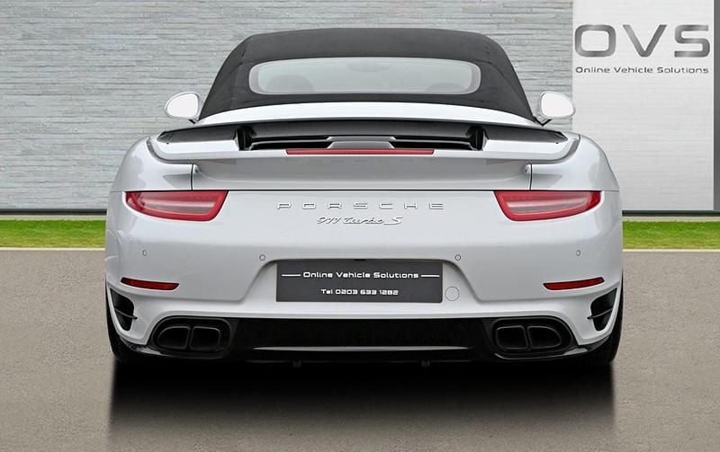 Used Porsche 911 Turbo S 2015 White Coupe