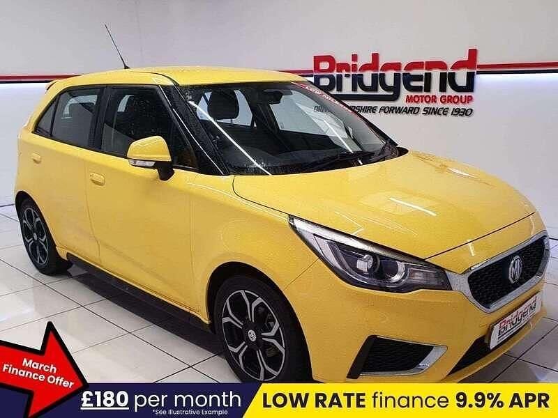 Used MG MG3 Exclusive 106 HP (77 kW) 2022 Yellow Hatchback