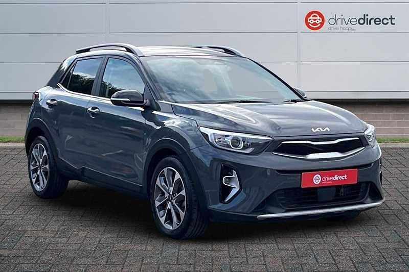 Premium paint storm grey Used 2023 Kia Stonic SUV | £14,850 (Fair price) - Image 1/4