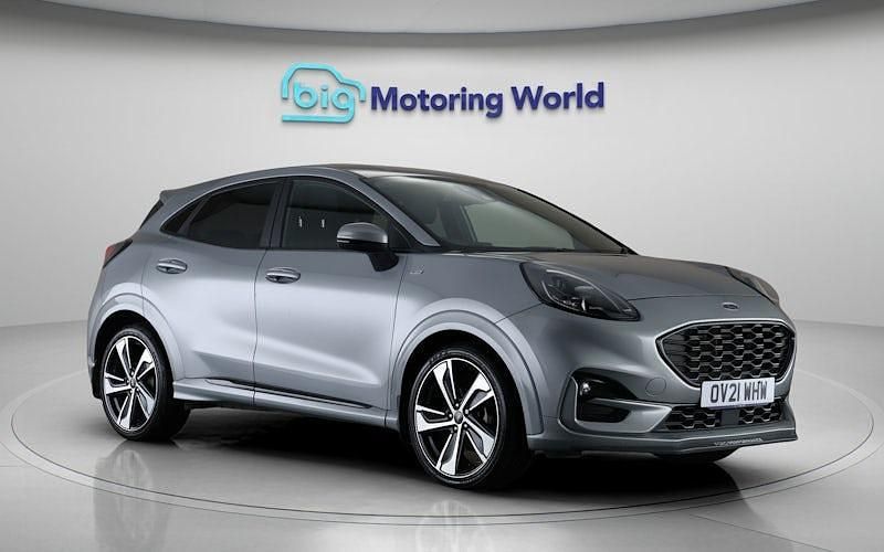 Used Ford Puma ST-Line X 125 HP (91 kW) 2021 Silver SUV