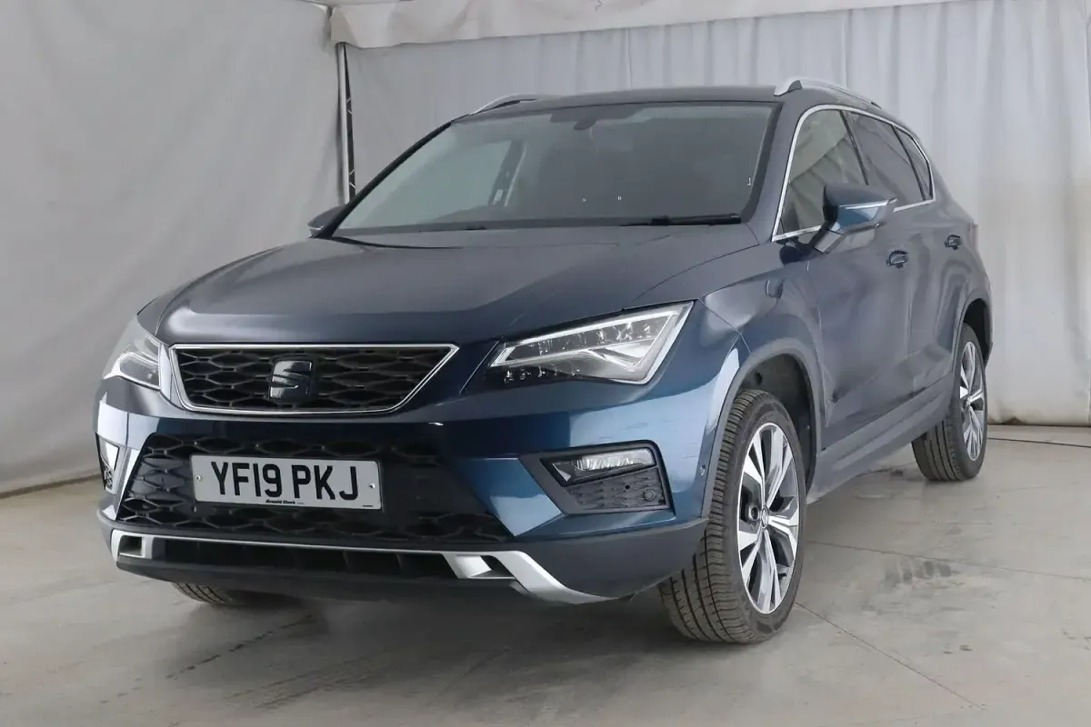 Used Seat Ateca SE Technology 115 HP (84 kW) 2019 Blue SUV