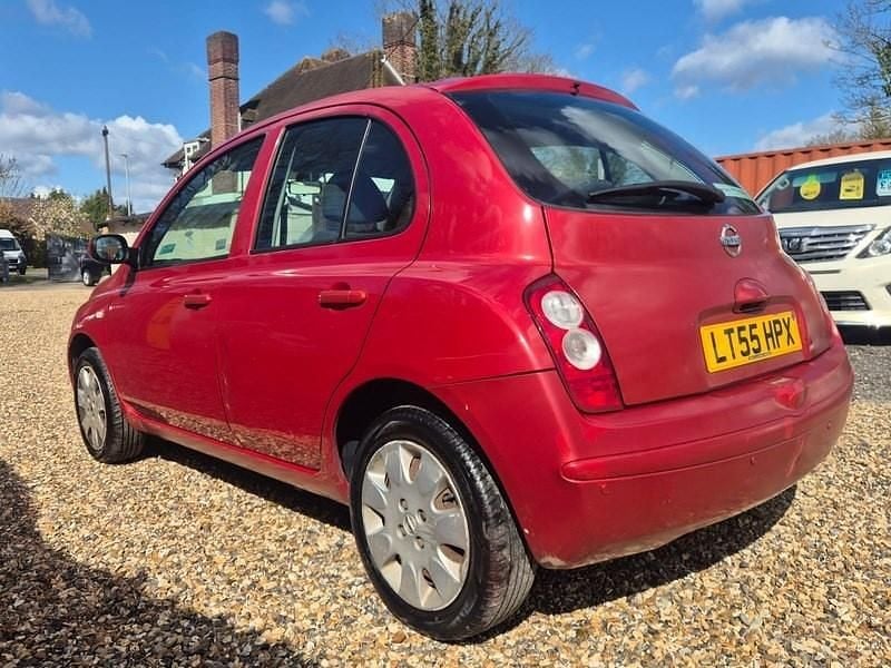 Used Nissan Micra SE 80 HP (58 kW) 2005 Red Hatchback