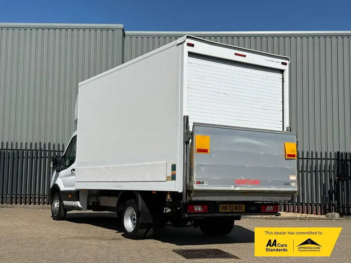 Used Ford Transit S 130 HP (95 kW) 2020 White Cabriolet