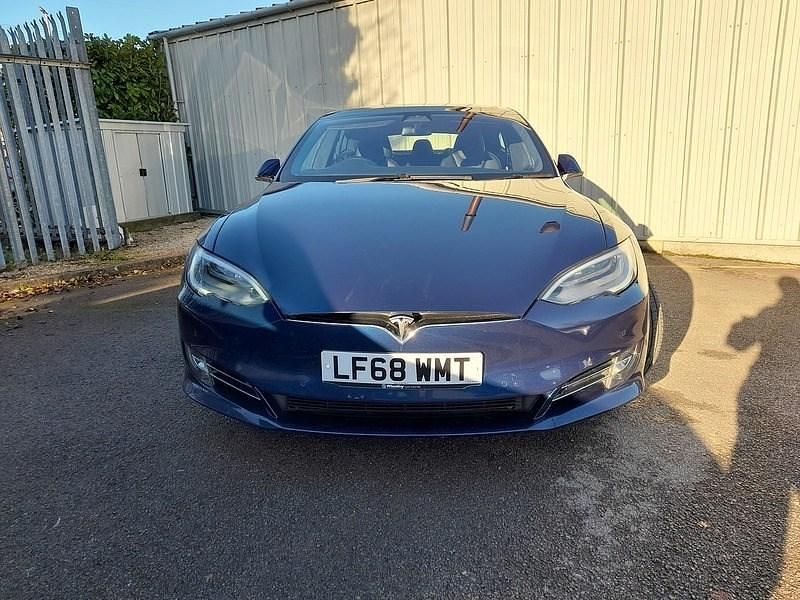 Used Tesla Model S 386 kW (525 HP) 2018 Blue Hatchback