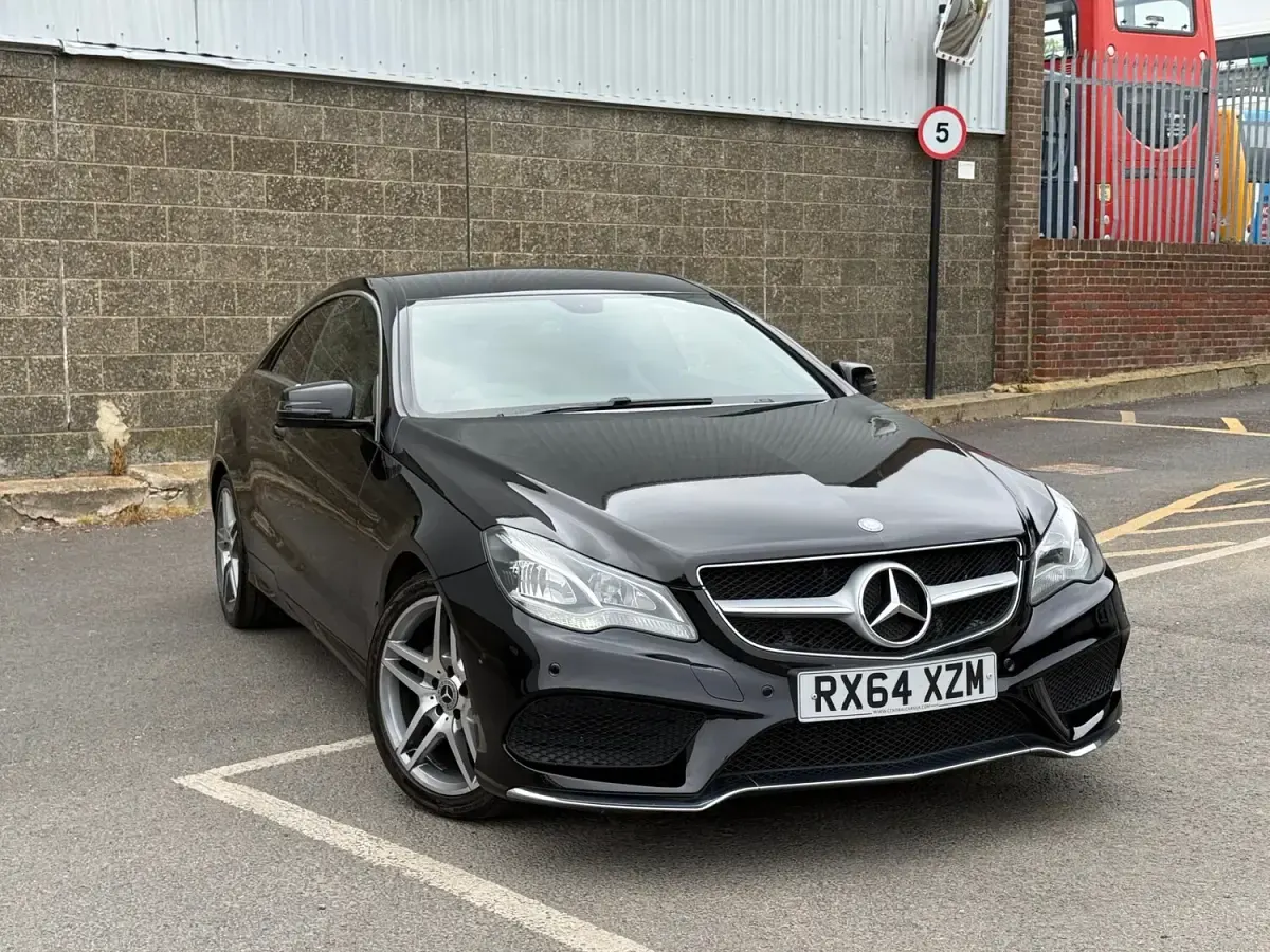 Used Mercedes E250 AMG 2014 Black Coupe