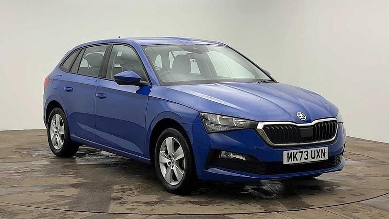 Energy blue Used 2023 Skoda Scala SE Hatchback | £14,295 (Fair price) - Image 1/4