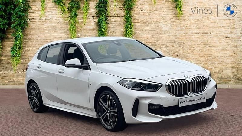 White Used 2023 BMW 118 M Sport Hatchback | £22,935 (Fair price) - Image 1/4