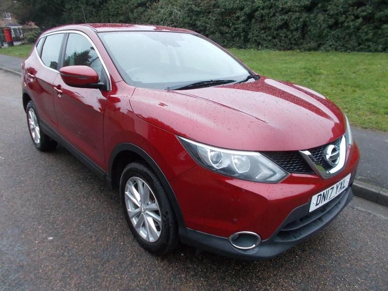 Used Nissan Qashqai Acenta 110 HP (80 kW) 2017 Red SUV
