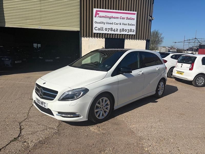 Used Mercedes B180 109 HP (80 kW) 2012 White MPV