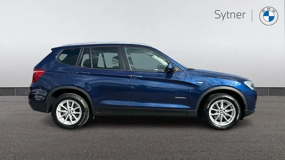 Used BMW X3 187 HP (137 kW) 2017 Blue SUV