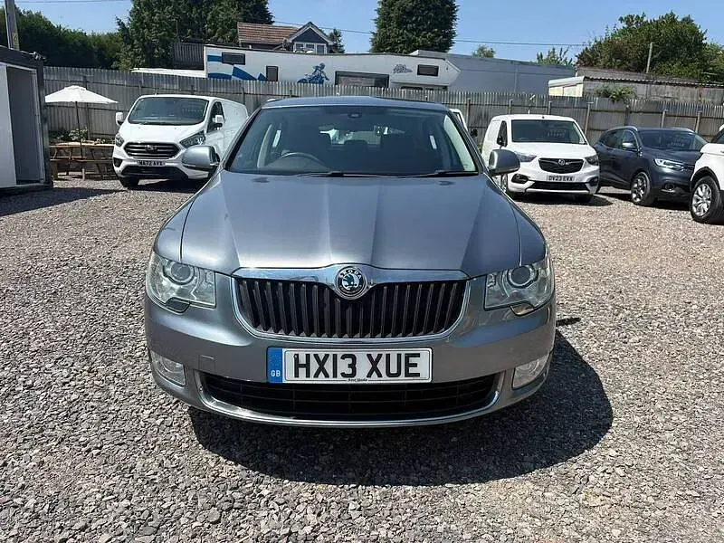 Used Skoda Superb Elegance 160 HP (117 kW) 2013 Grey Hatchback