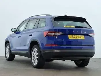 Used Skoda Kodiaq SE 150 HP (110 kW) 2022 Blue SUV