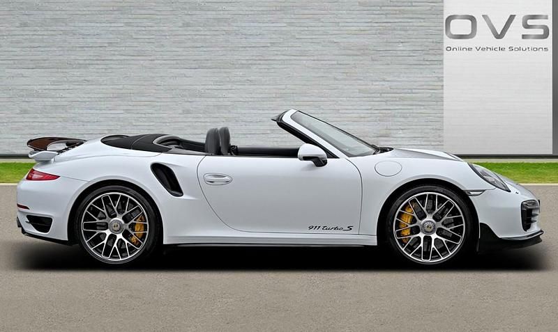 Used Porsche 911 Turbo S 2015 White Coupe