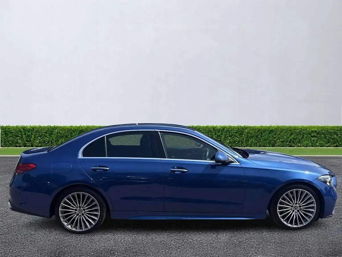 Used Mercedes C220 AMG Line Premium 2022 Blue Sedan