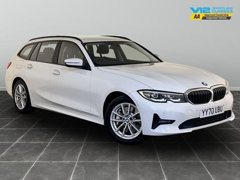 White Used 2021 BMW 330e Impressive Estate | £12,795 (Super price) - Image 1/2