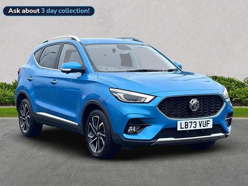 Blue Used 2023 MG ZS Exclusive Sedan | £13,499 (Fair price) - Image 1/4