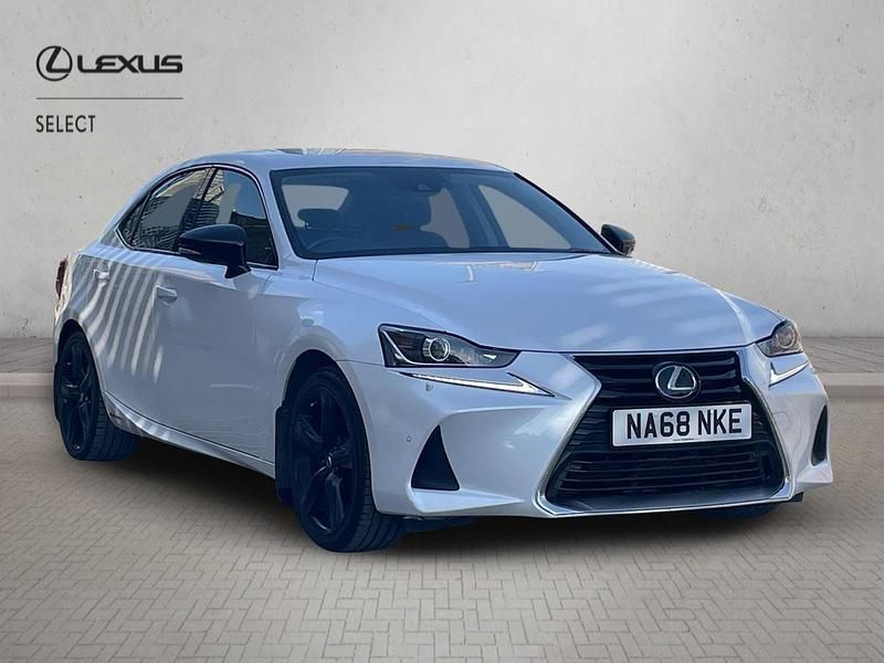 Used Lexus IS300h Sport Line 2018 White Sedan