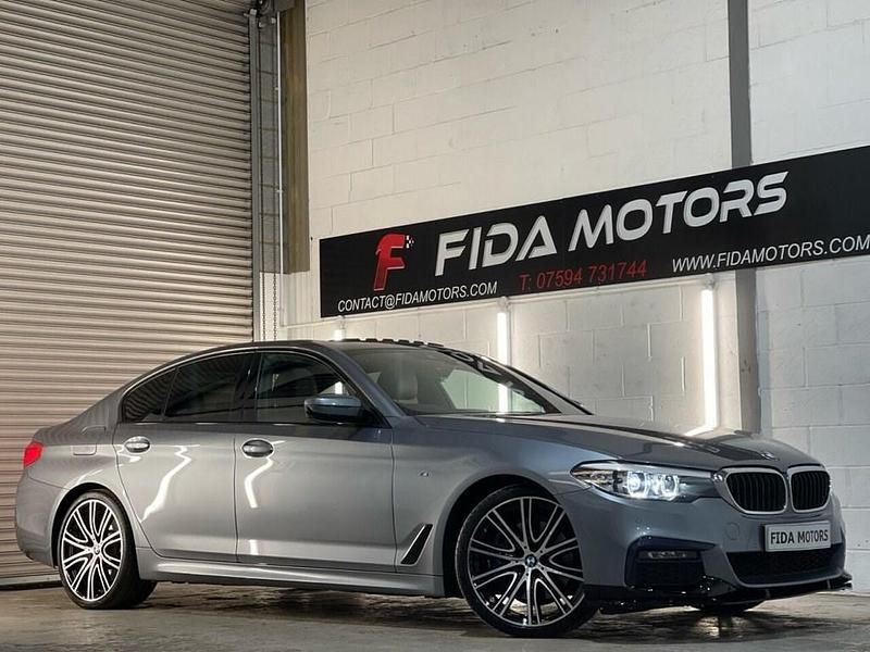Blue Used 2020 BMW 530 M Sport Sedan | £23,995 (Fair price) - Image 1/4