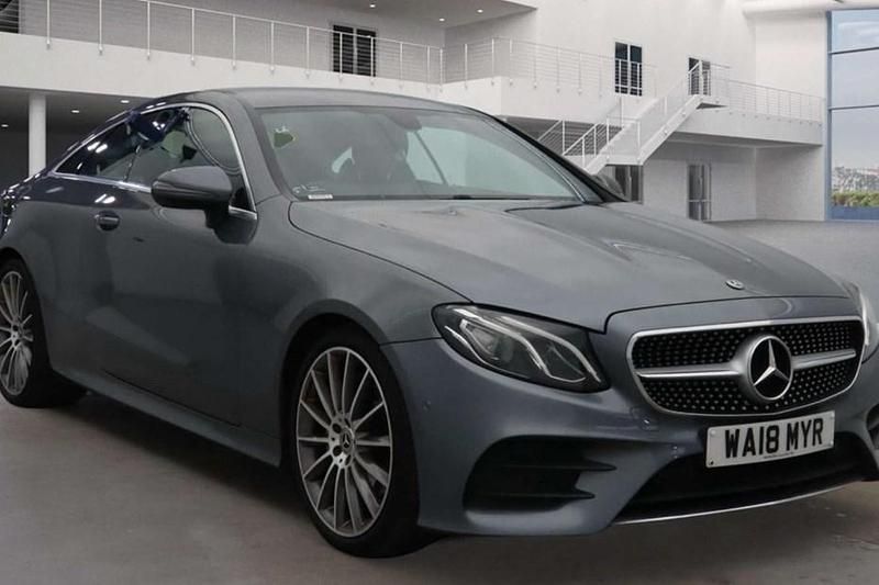 Grey Used 2018 Mercedes E220 AMG line Coupe | £17,995 (Good price) - Image 1/1