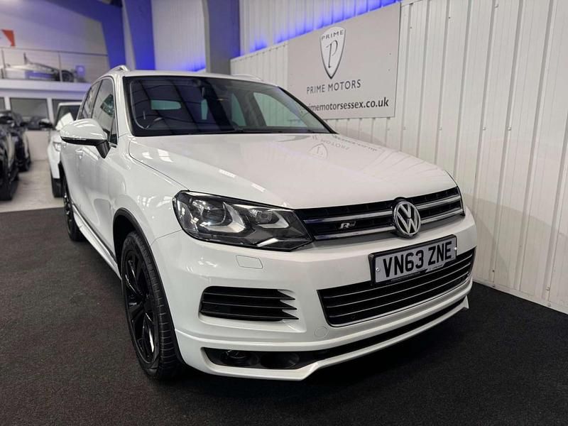 Used VW Touareg R-line 245 HP (180 kW) 2013 White SUV