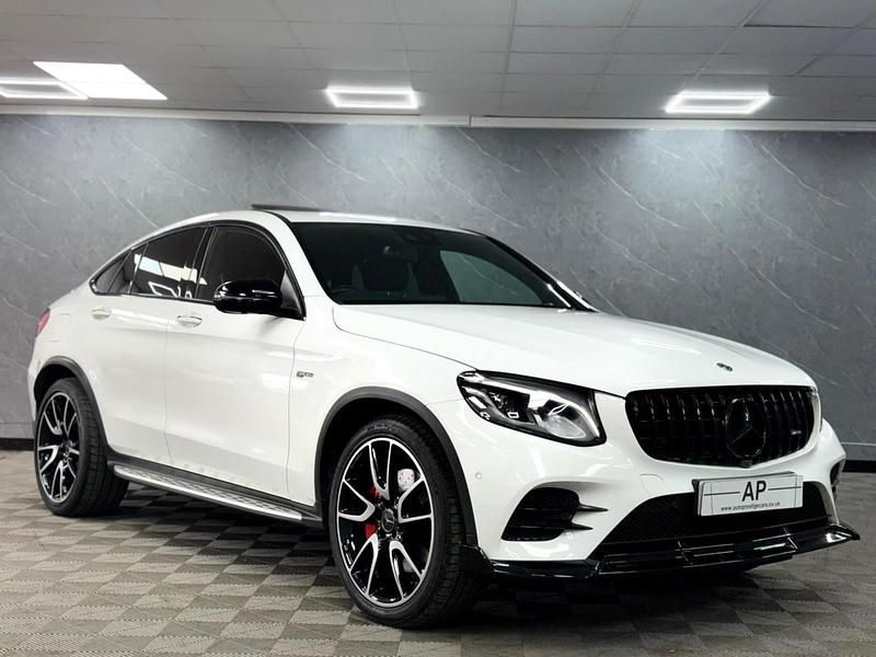 Used Mercedes GLC43 AMG Premium Plus 362 HP (266 kW) 2018 White Coupe