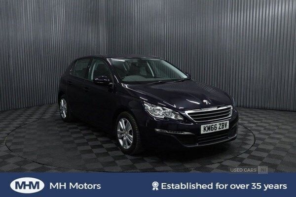 Blue Used 2016 Peugeot 308 Active Hatchback | £5,795 (Fair price) - Image 1/4