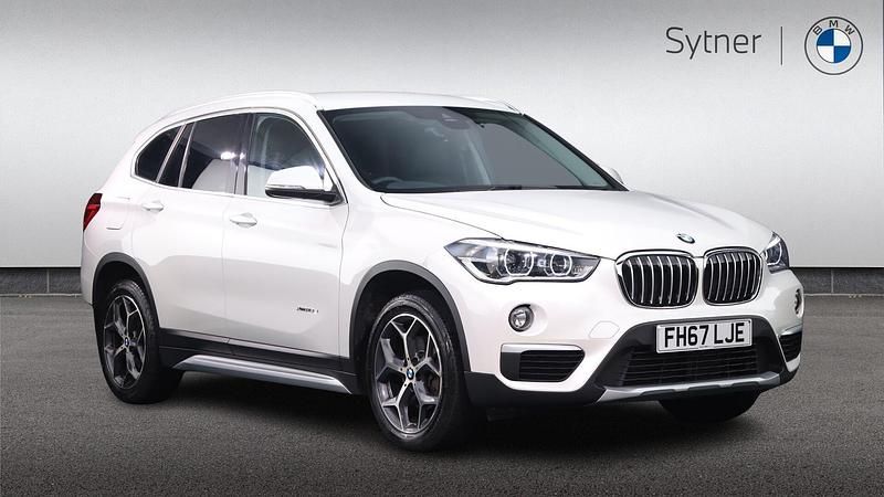 White Used 2018 BMW X1 xLine SUV | £17,500 (Fair price) - Image 1/4
