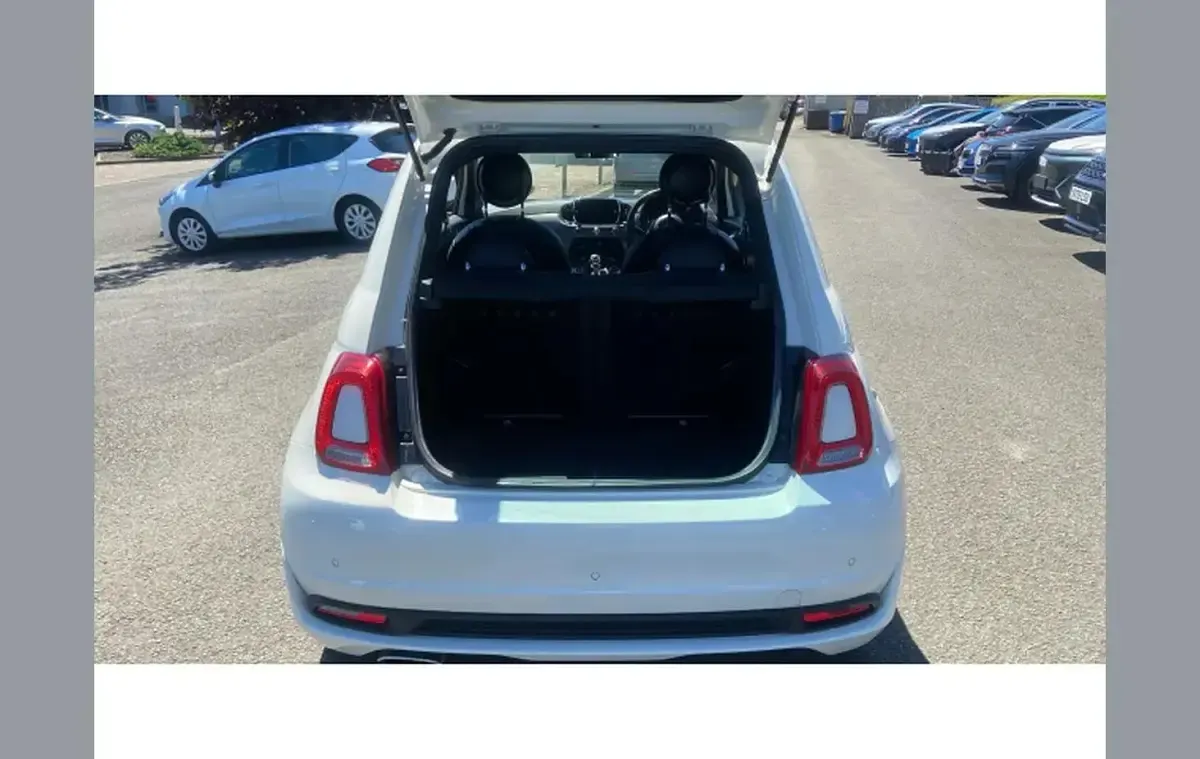 Used Fiat 500 S 68 HP (50 kW) 2017 White Hatchback