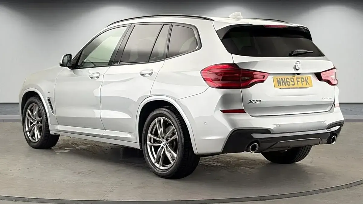 Used BMW X3 M Sport 190 HP (139 kW) 2019 Glaciersilber metallic SUV