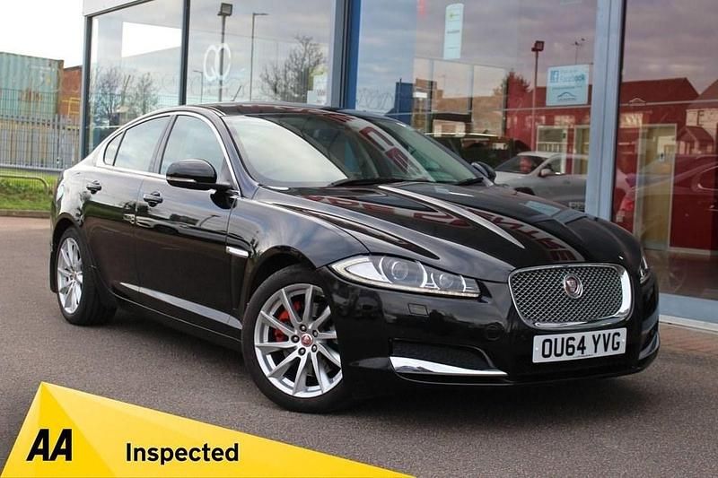 Black Used 2014 Jaguar XF Premium Luxury Sedan | £8,495 (Fair price) - Image 1/4
