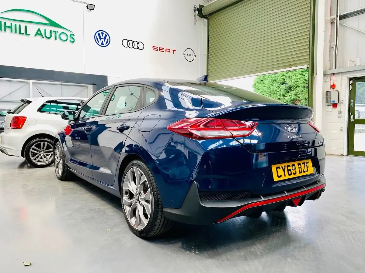 Used Hyundai i30 N Line 2019 Blue Hatchback