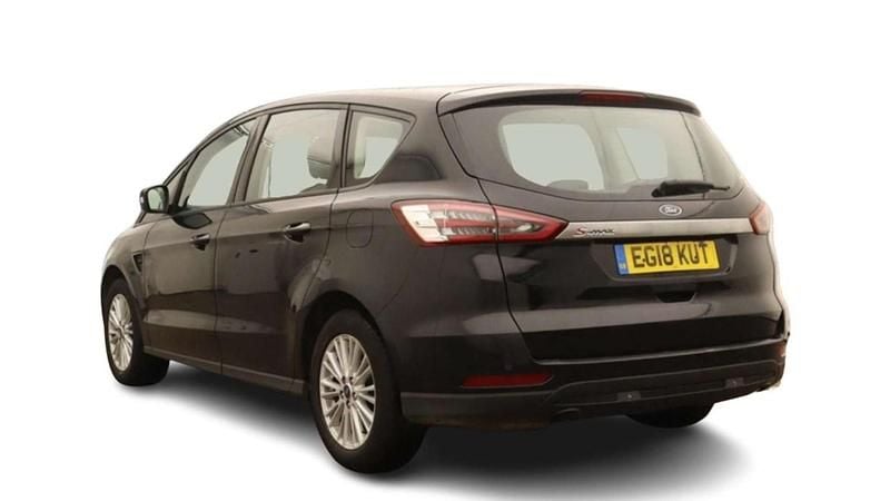 Used Ford S-MAX Zetec 150 HP (110 kW) 2018 Black MPV