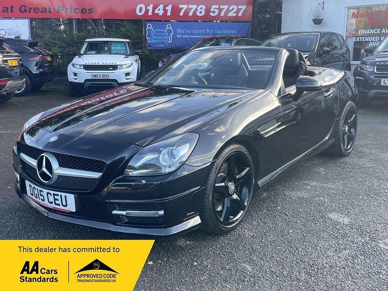Used Mercedes SLK250 AMG 2015 Black Cabriolet