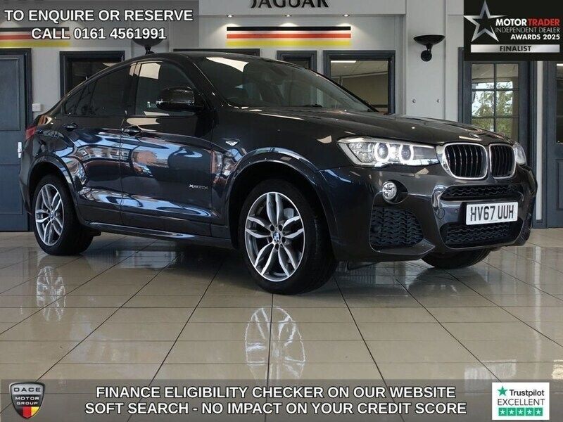 Grey Used 2017 BMW X4 M Sport SUV | £17,770 (Fair price) - Image 1/4