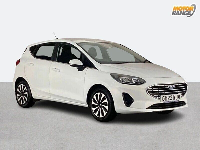 White Used 2022 Ford Fiesta Titanium Hatchback | £10,595 (Super price) - Image 1/4