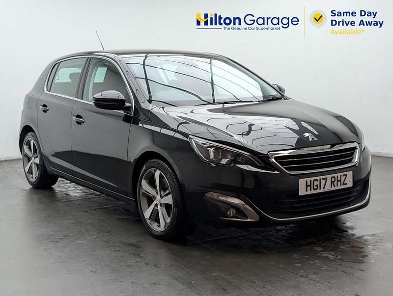 Used Peugeot 308 Allure 2017 Black Hatchback