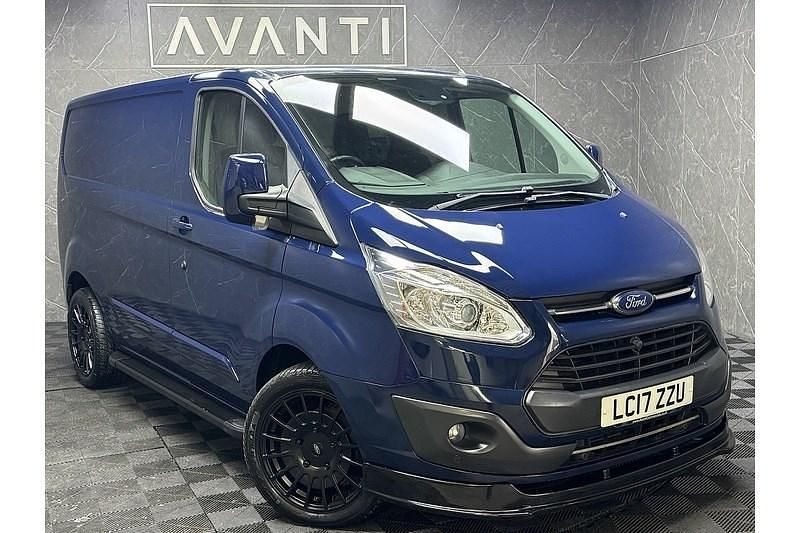 Used Ford Transit Custom Trend 130 HP (95 kW) 2017 Blue Van
