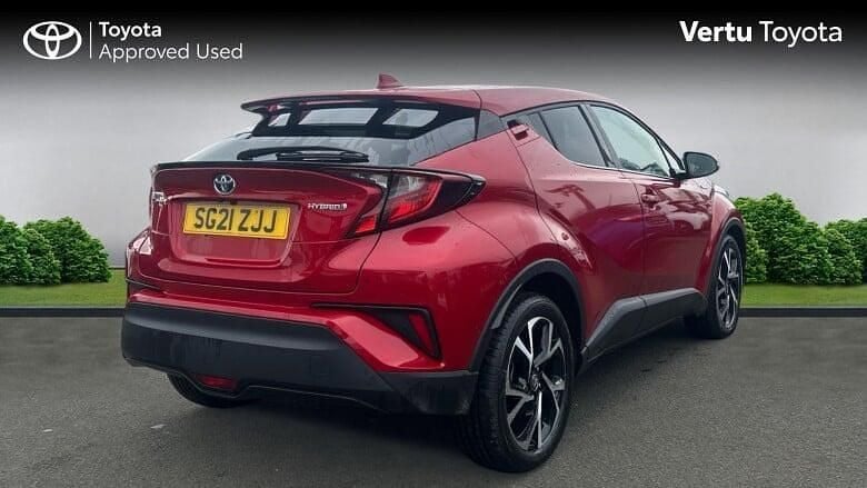 Used Toyota C-HR Design 122 HP (89 kW) 2021 Red SUV