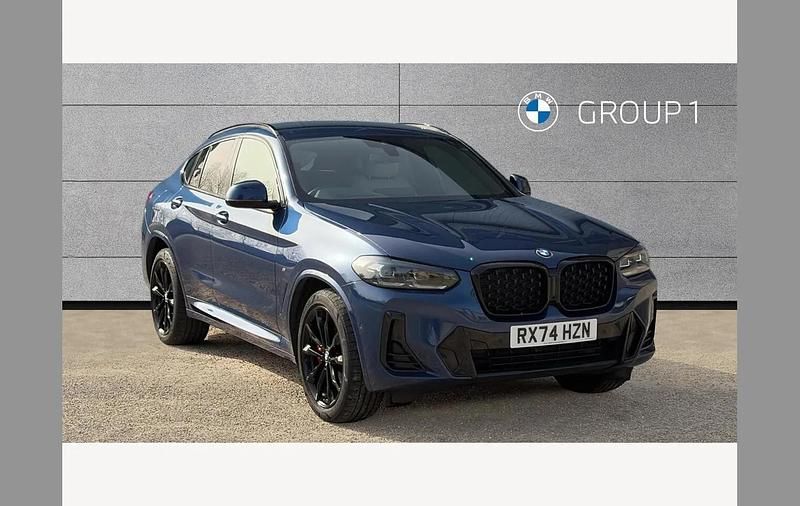 Used BMW X4 M Sport 187 HP (137 kW) 2024 Blue SUV