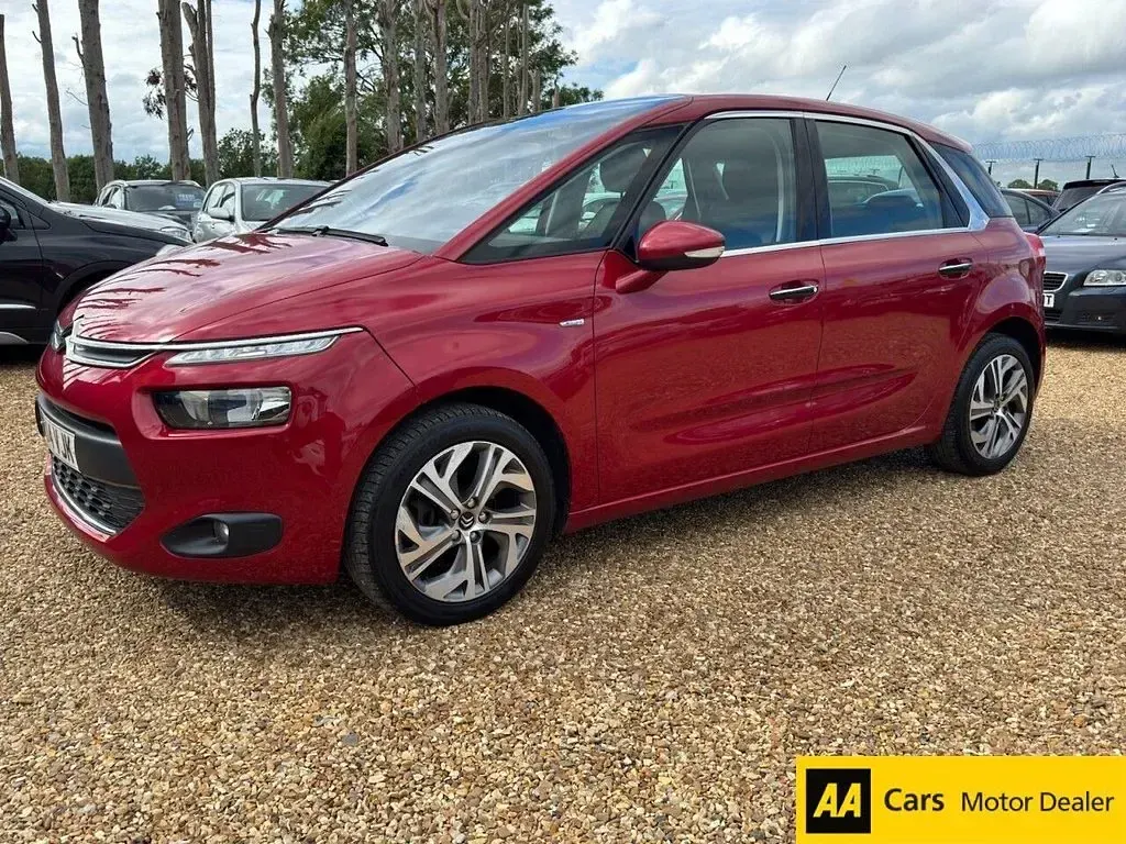Used Citroën C4 Picasso Exclusive 115 HP (84 kW) 2014 Red MPV