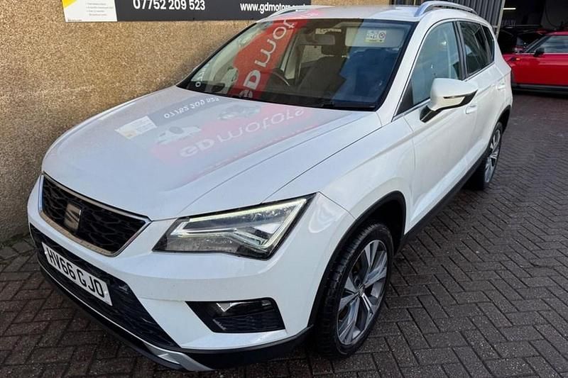 Used Seat Ateca Ecomotive 115 HP (84 kW) 2016 White SUV