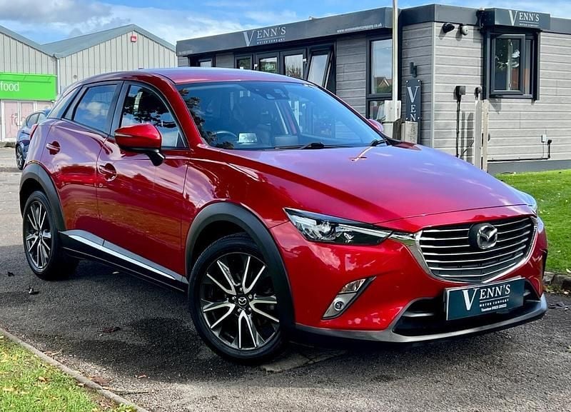 Red Used 2016 Mazda CX-3 Inclusive SUV | £9,495 (Fair price) - Image 1/4