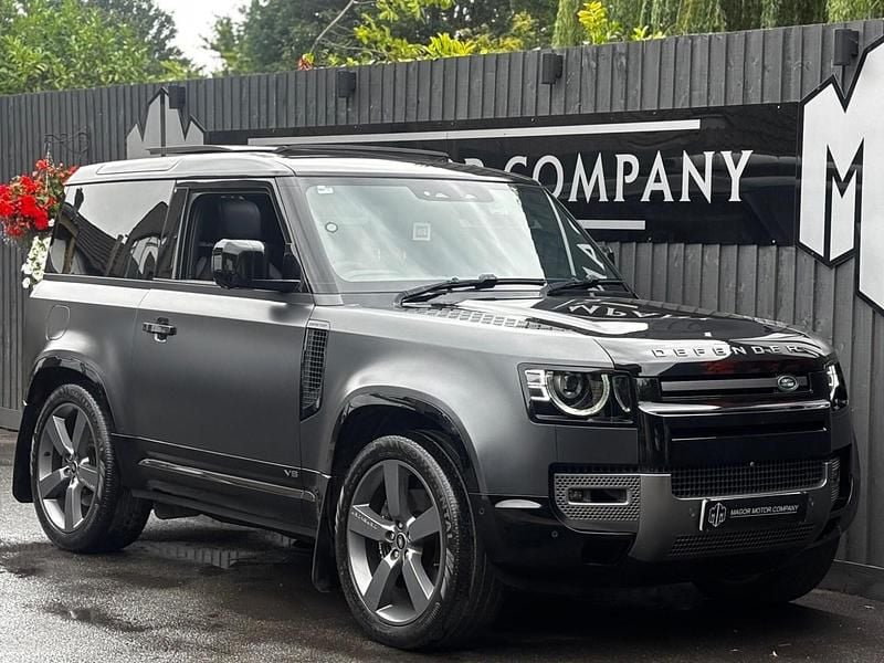 Grey Used 2022 Land Rover Defender Carpathian Edition SUV | £73,991 (Fair price) - Image 1/4
