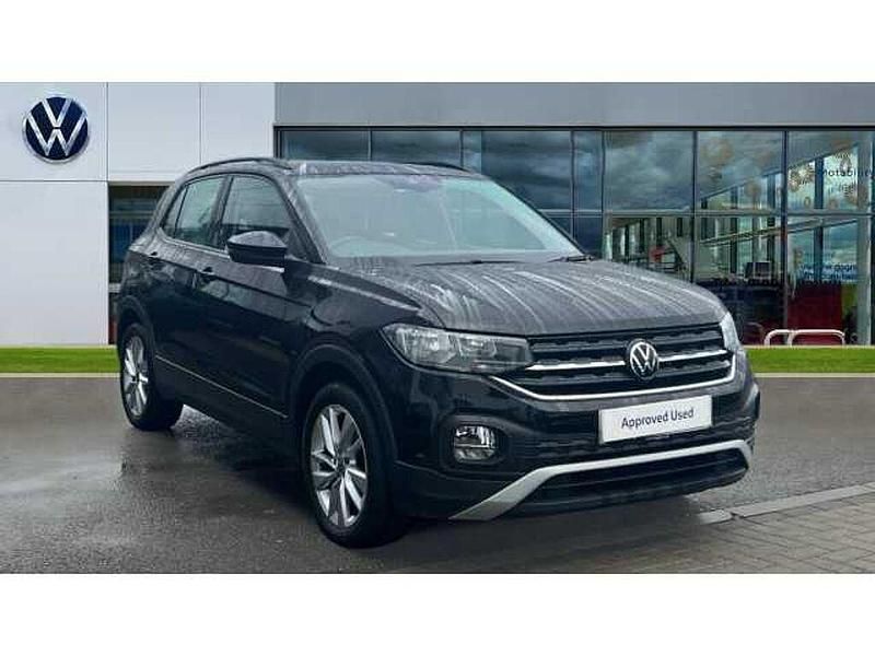 Used VW T-Cross SE 95 HP (69 kW) 2023 Deep black pearl SUV