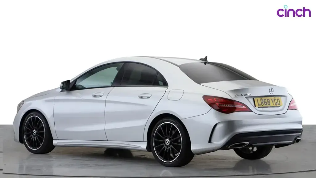 Used Mercedes CLA200 AMG line 2018 Silver Coupe